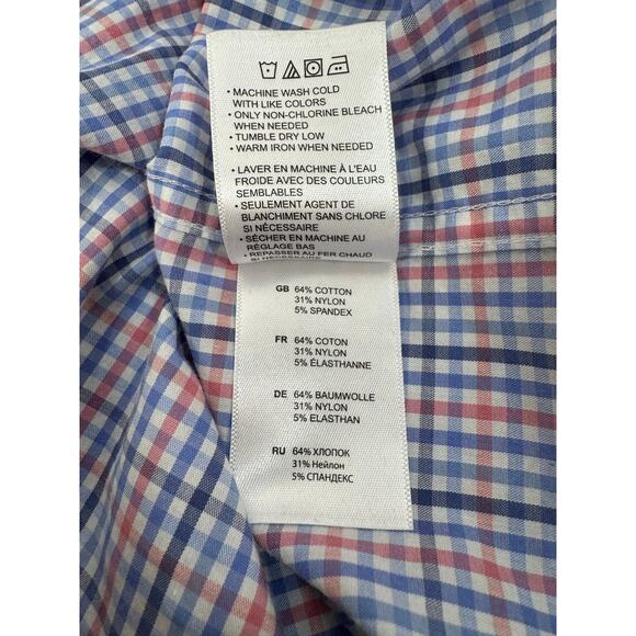 GS Men's 20 | 35-36 Button-Down Long Sleeve Shirt - Picture 7 of 10